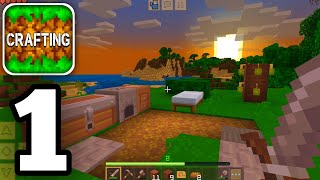 Crafting and Building  Survival  Gameplay Part 1 [upl. by Aicina]