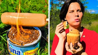 32 USEFUL CAMPING HACKS  5Minute Simple Ways To Cook Outdoors [upl. by Krigsman20]