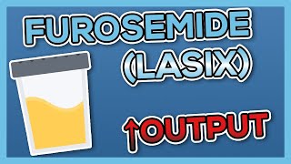 Furosemide Lasix Nursing Drug Card Simplified  Pharmacology [upl. by Tanah429]