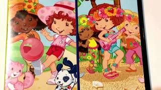 Strawberry Shortcake Seaberry Beach Party  Play Day Surprise  DVD Movie Collection Display [upl. by Kcirad596]