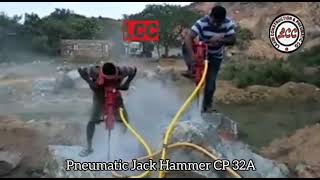 CP 32A PNEUMATIC JACK HAMMER ROCK DRILL [upl. by Lussi]