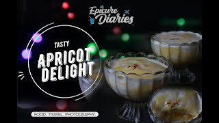 Apricot Delight  Apricot Delight Recipe  Dessert  Home Made [upl. by Jannery]