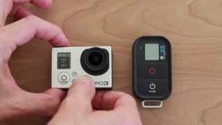 How To Use GoPro Hero 3 WiFi Remote [upl. by Frayda]