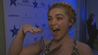 Florence Pugh talks about her new film ‘Black Widow’  GMA [upl. by Ahsoyek628]