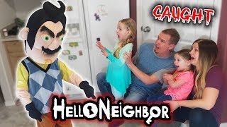 Hello Neighbor in Real Life Broke into a Strangers House amp Get Caught Part 1 [upl. by Doro913]