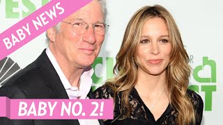 Richard Gere 70 and Wife Alejandra Silva 37 Welcome Baby No 2 [upl. by Akla]