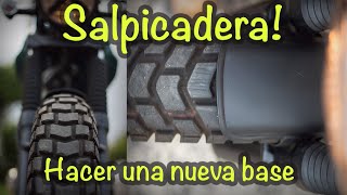 Cómo adaptar la salpicadera de tu moto [upl. by Samella48]