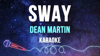 Dean Martin  Sway Karaoke [upl. by Einner]