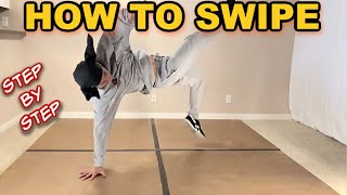 How To Do a Swipe Breakdance Move For Beginners  Como Hacer Swipes  Power Move Basics [upl. by Bonacci]