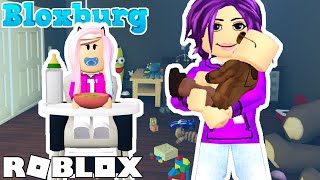 Being a Parent and Taking Care of Babies in Bloxburg Roleplay 👶 [upl. by At]