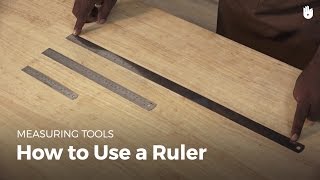 How to Use a Ruler  Woodworking [upl. by Daniels516]