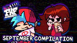 Daily FNF Animations  September Compilation [upl. by Llevron]