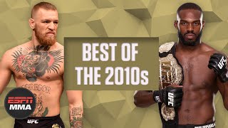 The best MMA fights of the decade McGregor vs Diaz Jones vs Gustafsson and more  ESPN MMA [upl. by Ttimme133]