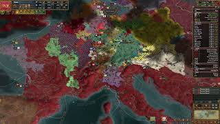 EU4  MEIOU and Taxes  Naples into Rome  42  Tedious western Wars [upl. by Dlawso]