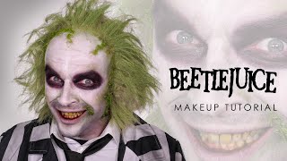 BEETLEJUICE Halloween Makeup Tutorial  Shonagh Scott [upl. by Giarla]