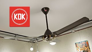 KDK N56YG Ceiling Fan [upl. by Oikim]