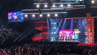 BTS BBMAs 2019 Performance Boy With Luv Ft Halsey  Fancam [upl. by Azriel]