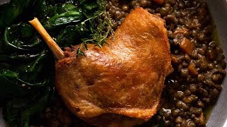 Duck Confit French Slow Roasted Duck Legs [upl. by Rebeka81]