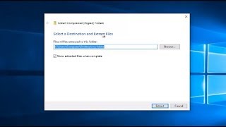 How To ZipUnzip A File Or Folder In Windows 10 Tutorial [upl. by Zak744]