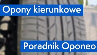 Opony kierunkowe ● Poradnik Oponeo™ [upl. by Trebbor394]