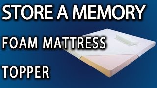 Mattress Toppers How to Store A Memory Foam Topper [upl. by Ailina]