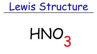 HNO3 Lewis Structure  Nitric Acid [upl. by Sammy]