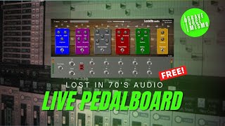 Live Pedalboard  Plugin de Pedais de GuitarraBaixo Gratuito [upl. by Chere]