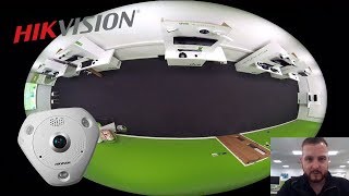 Hikvision Fisheye Camera Review amp How to Guide [upl. by Olra]