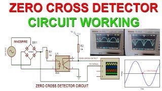 Zero Cross Detector Circuit  Working and Simulation using Proteus [upl. by Notgnihsaw]