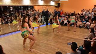 Samba lambada ladies show in Stolarna [upl. by Yauqaj498]