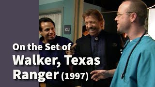 On the Set of Walker Texas Ranger with Chuck Norris 1997  Segment [upl. by Cj]