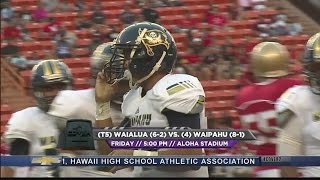 Game Previews and Analysis Part 1 T5 Waialua vs 4 Waipahu [upl. by Megen]