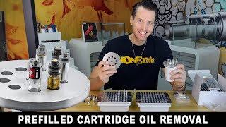 Best way to remove oil from prefilled cartridge How to recover oil from vape cartridges [upl. by Xonnel]