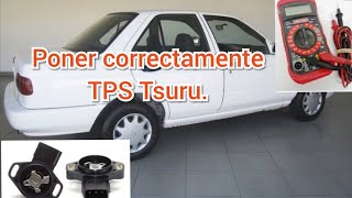 Pon correctamenteTps Tsuru detallado [upl. by Yliram]