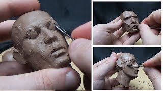 Sculpting Timelapse  HEAD MODELING tutorial [upl. by Moyra664]