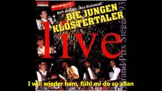 Die Jungen Klostertaler  quotFürstenfeldquot live LyricsText [upl. by Adekan]