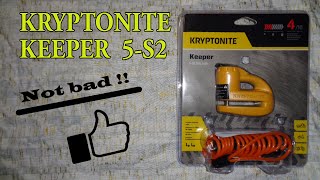 368 Kryptonite Keeper 5S2 Disc Lock [upl. by Revilo403]