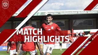 2324 HIGHLIGHTS  Crewe Alexandra 31 MK Dons [upl. by Nidnal]