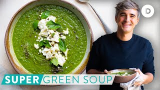 RECIPE Easy SUPER Green Soup [upl. by Ellimahs]