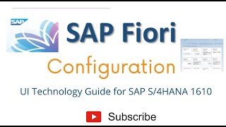 SAP Fiori Configuration Step by Step [upl. by Fitzger]