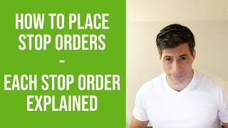 Fidelity  How to Place Stop Orders  Each Stop Order Explained [upl. by Novyak]