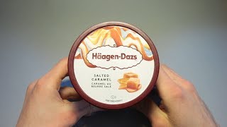 HäagenDazs Salted Caramel Review [upl. by Enirod875]