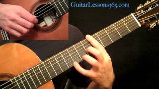 Romance  Acoustic Fingerstyle Guitar Lesson Pt1 Romanza [upl. by Aihsirt]