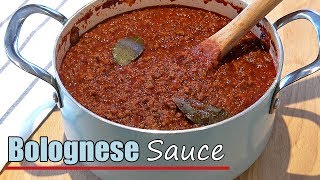 Easy Bolognese Recipe the BEST Pasta Lasagna Meat Sauce [upl. by Barrada]