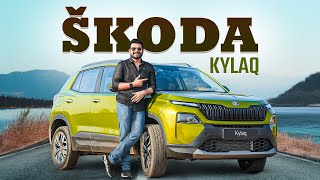 2025 Skoda Kylaq Review  In Telugu  Prasad Automobile [upl. by Adnolor]