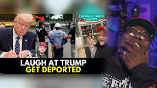 Illegal Immigrant Threatens Donald Trump Then INSTANTLY Gets Deported [upl. by Dlared]