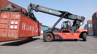 FaisalKhanhp1sp0550 Reach Stacker For Linde [upl. by Adnalram]