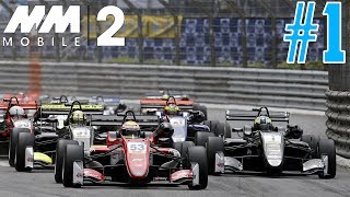 Motorsport Manager Mobile 2 Career Mode  Part 1 FIRST RACE CHAOS [upl. by Flanigan]