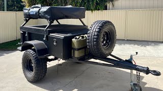 Building an OffRoad Camper Trailer in 15 Minutes [upl. by Ajnotal564]