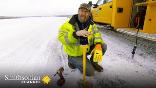 Airport Runway Lights Built for Brutal Winters 💡 Ice Airport Alaska  Smithsonian Channel [upl. by Eirot]